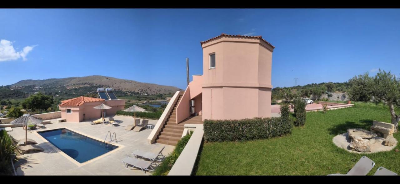 Georgioupoli Studio 2 with a pool&lake views Zewnętrze zdjęcie